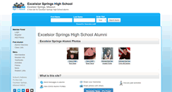 Desktop Screenshot of excelsiorspringshighschool.org