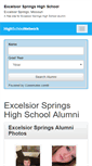 Mobile Screenshot of excelsiorspringshighschool.org